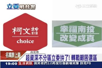 學柯P改變成真　綠不分區立委拼了！