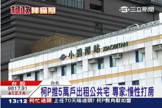 實現居住正義！柯P推5萬戶出租公宅