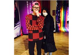 金希澈、邱淑貞／微博