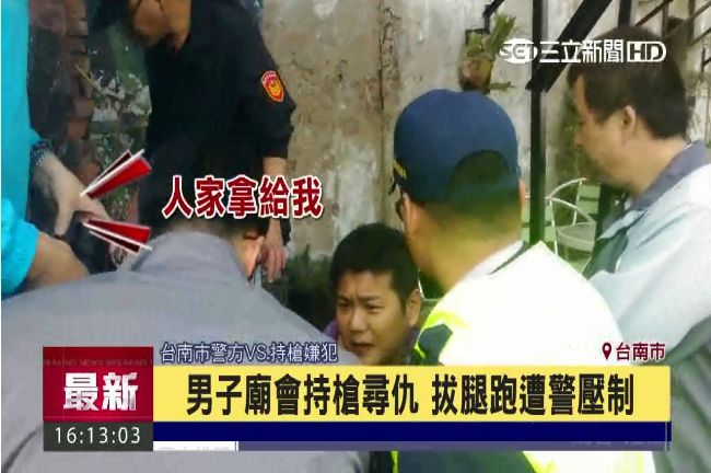 林飛帆嚇到！宣傳活動遇廟會亮槍尋仇