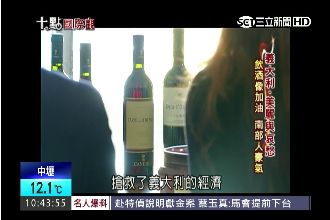 義大利經濟蕭條　紅酒拚經濟狂削外匯