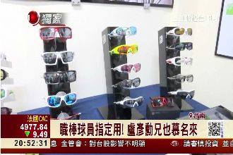 太陽眼鏡有度數～職棒球員指定用它！