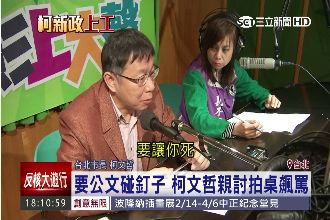 要不到大巨蛋公文　柯P抓狂：讓你死