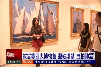 為什麼禁用自拍神器？　美術館這麼說