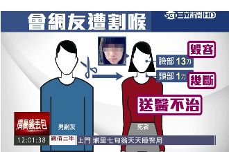 兒殺網路女友14刀割喉　母反批警錯