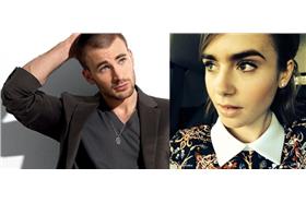 克里斯伊凡、莉莉柯林斯組圖／翻攝自兩人臉書