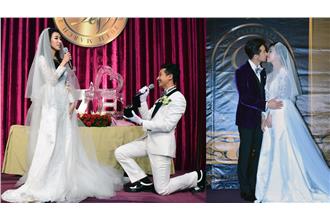 Darren被逼求婚拿玩具鑽石下跪