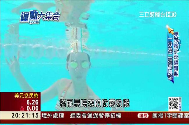 痛快玩吧！MIT泳鏡讓你玩水更清晰