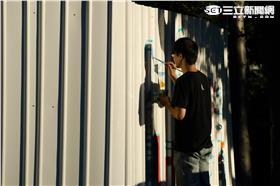 志工。黃郁棋攝。