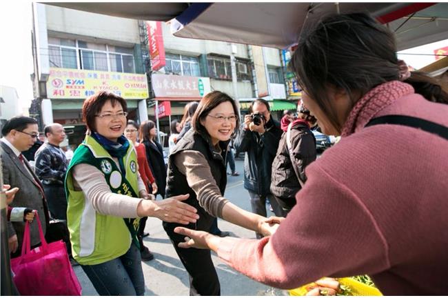 蔡英文：政治是每個人都要參與的