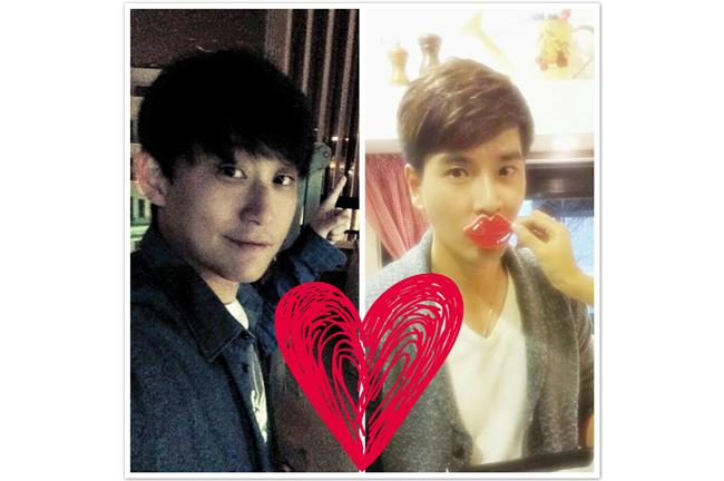 王傳一、陳乃榮放閃　網友：戀愛了？