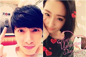 坤達、柯佳嬿／翻攝微博