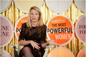 雅虎執行長梅爾（Marissa Mayer）／Flickr,Fortune Live Media
