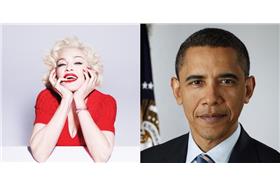 瑪丹娜、歐巴馬／環球音樂、臉書