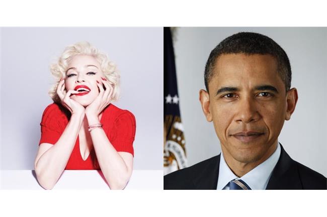 瑪丹娜癡迷歐巴馬　肖想當傑斯細姨