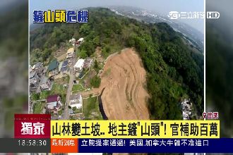 鏟平山林遭抗議　地主：我只是除雜草