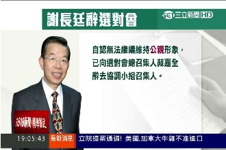 陳菊、謝長廷揮刀相向！綠委當和事佬