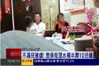 「頭頂書包腿抬高」暴怒家長對保母動刑