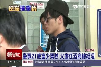 又傳富少撞車肇事！清潔工夫婦雙亡