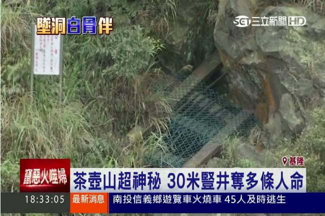 發毛的恐怖！茶壺山豎井奪多條人命