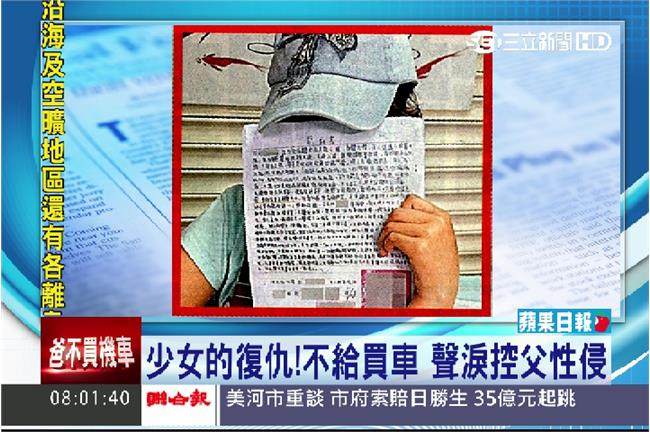 索討機車不成　女竟控父親伸狼爪性侵
