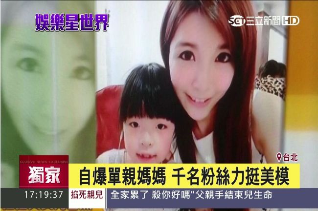 辣模驚爆是單親媽！女兒愛的告白..