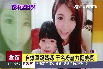 辣模驚爆是單親媽！女兒愛的告白..