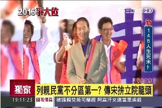 傳親民黨拱王選總統　宋卡立院龍頭