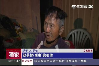 獨／81歲翁睡路邊　民眾：房東趕人
