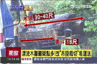 有隱情？蘇中福：漂流木用「小運搬」
