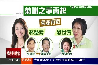 謝系挺林瑩蓉選立委　菊謝之爭再起？