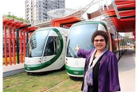 花媽,陳菊,高雄輕軌,(陳菊臉書)