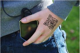 QR code刺青_flickr