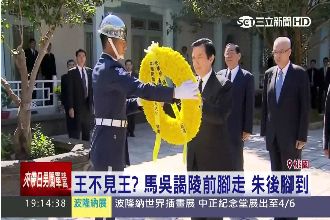 王不見王！馬朱「巧合」錯開輪流謁陵