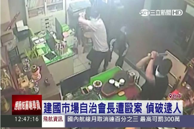 疑擋人財路！建國市場自治會長遭痛毆