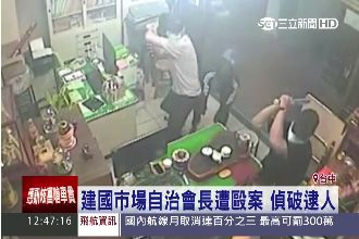 疑擋人財路！建國市場自治會長遭痛毆