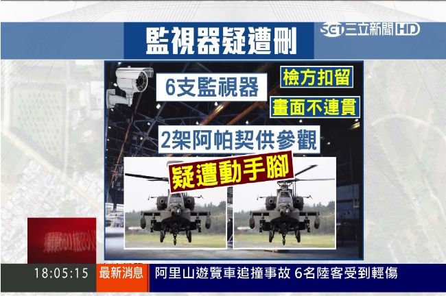 阿帕契團應訊失憶　監視器畫面疑遭刪