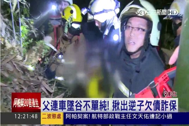 殺父詐保又一樁！沒拉手煞車害父墜谷