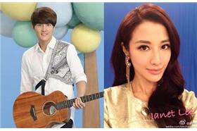 李蒨蓉,吳克群合成圖／李蒨蓉微博、吳克群臉書