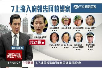 破天荒！7上將21星入府報告阿帕契