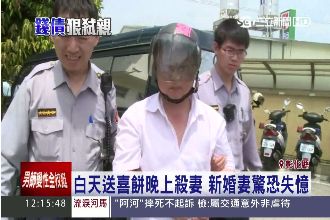 殘忍！新婚夫早上送餅　晚上弒父殺妻