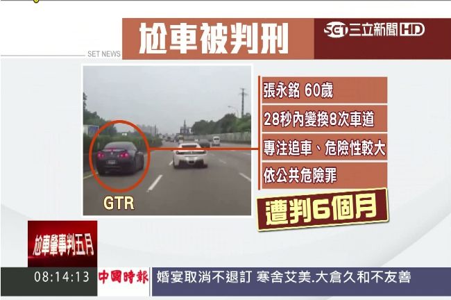 國道尬超跑肇事　鴻海前總座遭判刑