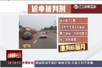 國道尬超跑肇事　鴻海前總座遭判刑