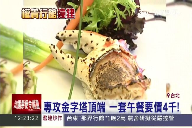 喝水另計！三二行館奢華套餐要價4千