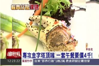 喝水另計！三二行館奢華套餐要價4千