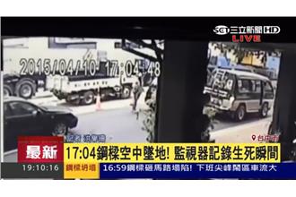 影／209噸鋼樑砸落！驚險畫面曝光