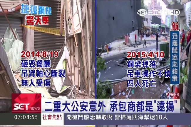 沒學會教訓！遠揚營造一年釀2意外