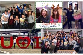 《我的寶貝四千金》大合照－謝佳見、曾之喬、小薰、方志友、楊銘威臉書