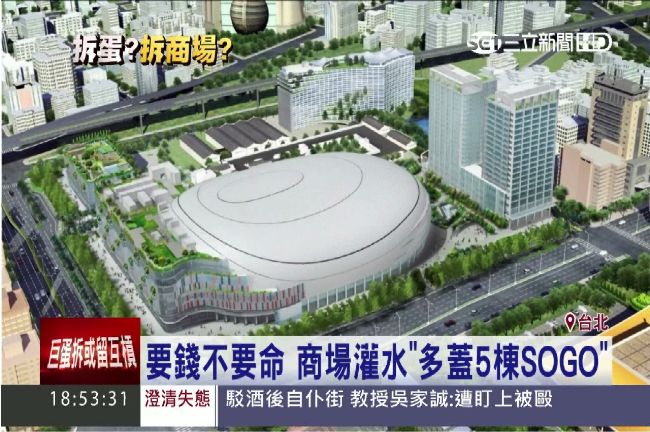 大巨蛋商場灌水「多蓋5棟SOGO」