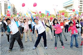 郝龍斌,運動 (台北市政府提供)